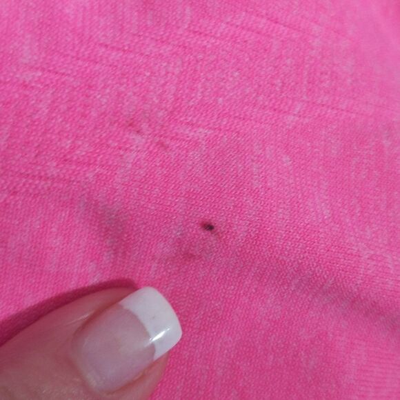 Athleta carnation pink athletic tank top, polyester/nylon/spandex, XS - Picture 6 of 6